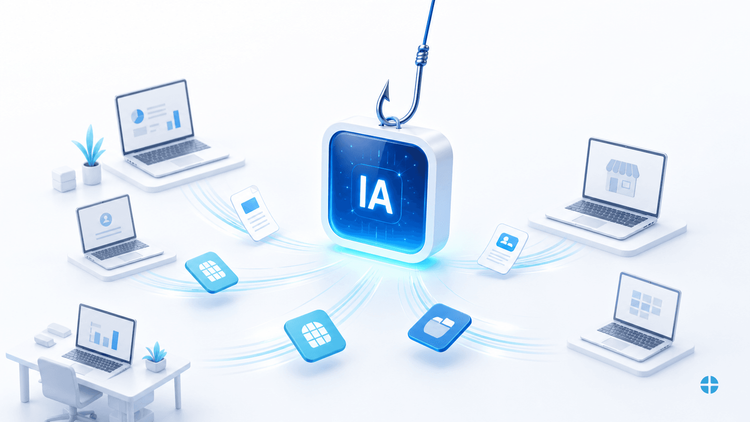 Faux outils d'IA : les PME deviennent une cible de choix